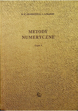 Metody numeryczne, Część I