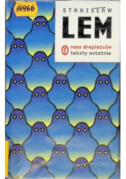 Rasa Drapieżników Teksty Ostatnie