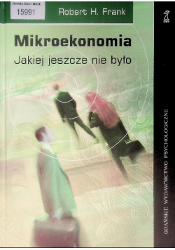 Mikroekonomia jakiej jeszcze nie było