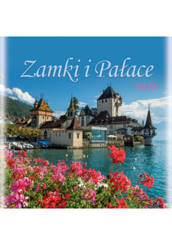 Kalendarz 2026 wieloplanszowy 33x33cm Zamki...