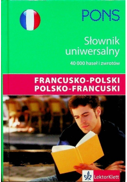 PONS słownik uniwersalny francusko-polski polsko-francuski