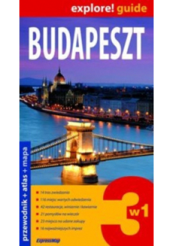 Budapeszt zestaw przewodnikowy 3 w 1