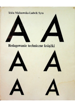 Redagowanie techniczne książki