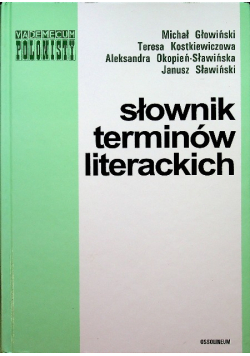 Słownik terminów literackich