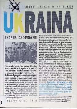 Historia państw świata  w XX wieku Ukraina