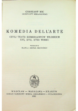 Komedia Dell'arte