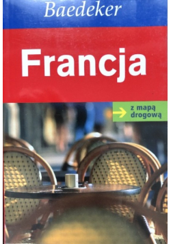 Francja z mapą drogową