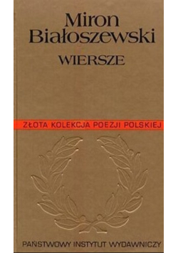 Białoszewski Wiersze