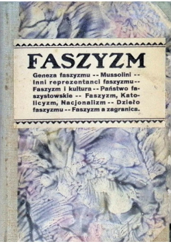 Faszyzm 1926 r.