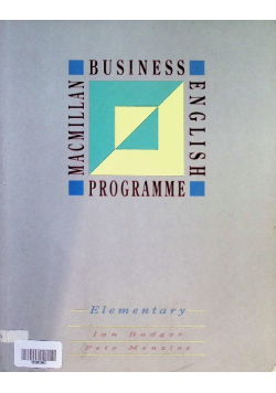 Business English Progress - Elementary Course Book.