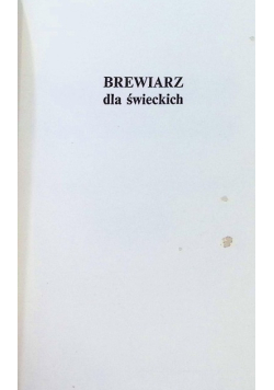 Brewiarz dla świeckich