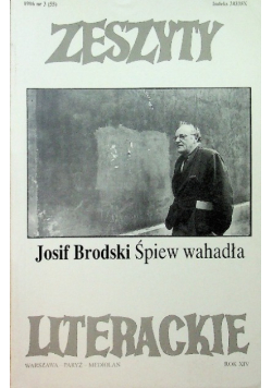 Zeszyty literackie Nr 3 / 96 Śpiew Wahadła