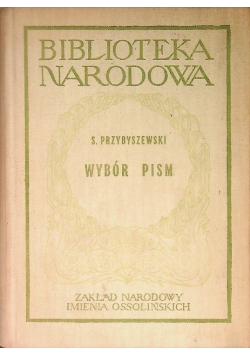 Przybyszewski wybór pism