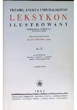 Leksykon ilustrowany A - Z 1934 r.