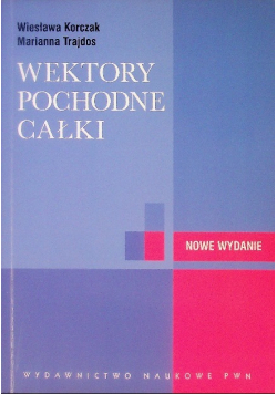 Wektory pochodne całki