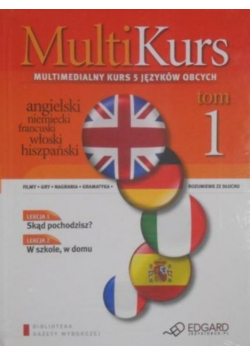 MultiKurs Multimedialny kurs 5 języków obcych Tom 1