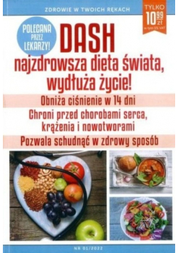 Dash najzdrowsza dieta świata, wydłuża życie!