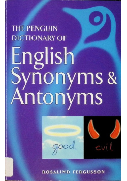 English synonyms and antonyms