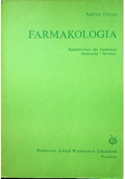 Farmakologia repetytorium dla studentów medycyny i farmacji
