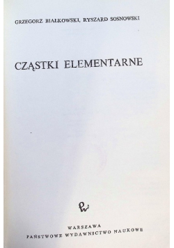 Cząstki elementarne