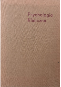 Psychologia Kliniczna