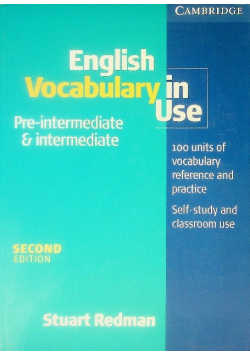 English Vocabulary in Use Pre - intermediate & intermediate