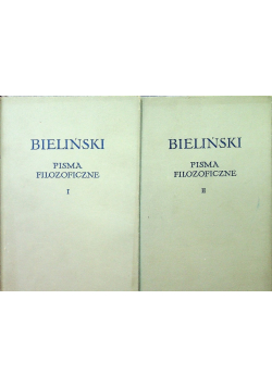 Pisma Filozoficzne Tom I i II