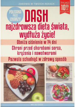 Dash najzdrowsza dieta świata, wydłuża życie!