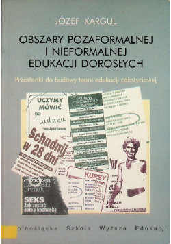 Obszary pozaformalnej i nieformalnej edukacji dorosłych