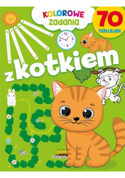 Kolorowe zadania z kotkiem