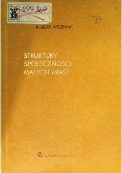 Struktury społeczności małych miast
