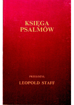 Księga psalmów