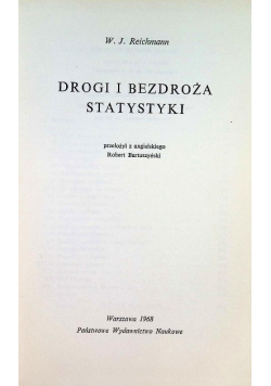 Drogi i bezdroża statystyki