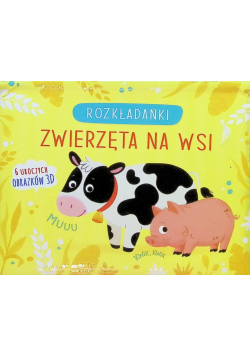 Zwierzęta na wsi. Rozkładanki