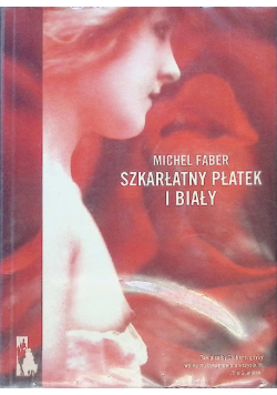 Szkarłaty płatek i biały