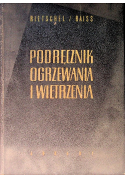 Podręczniki ogrzewania i wietrzenia Część 1 i 2