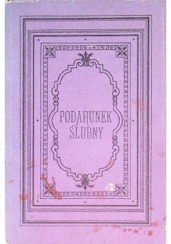 Podarunek ślubny