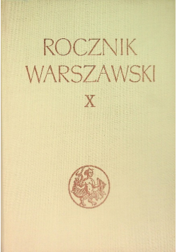 Rocznik warszawski X