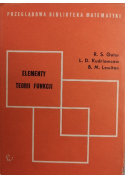 Elementy teorii funkcji