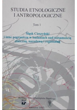 Studia etnologiczne i antropologiczne Tom I