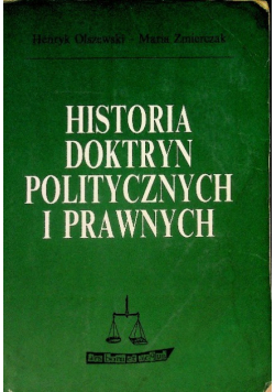 Historia doktryn politycznych i prawnych
