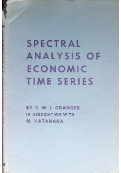 Spectral Analysis of Economic Time Series