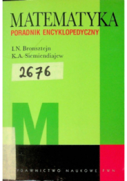 Matematyka Poradnik encyklopedyczny