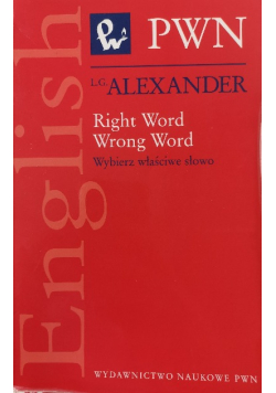 Right Word Wrong Word