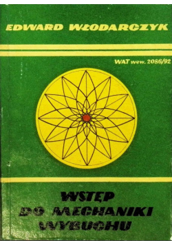 Wstęp do mechaniki wybuchu