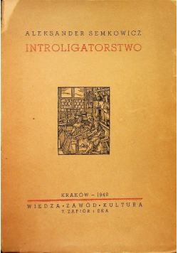 Introligatorstwo 1948 r.