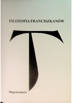 Filozofia Franciszkanów Książka