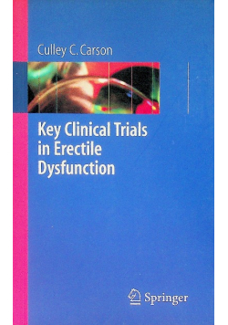 Key Clinical Trials In Erectile Dysfunction