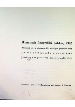 Almanach fotografiki polskiej 1965