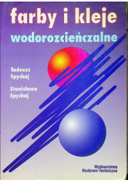 Farby i kleje wodorozcieńczalne